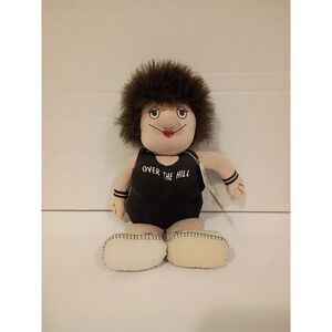 Vintage Russ Berrie Over The Hill Plush Doll Novelty Collectible No. 690